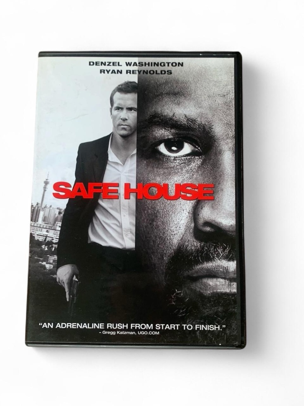 Safe House DVD — Red/Black Cover